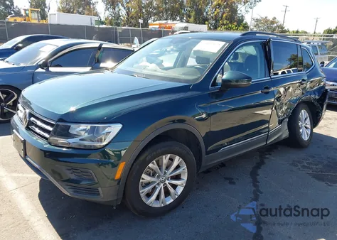 2018 Volkswagen Tiguan 2.0T Se/2.0T Sel из США, поврежденный, VIN 3VV3B7AX1JM213874
